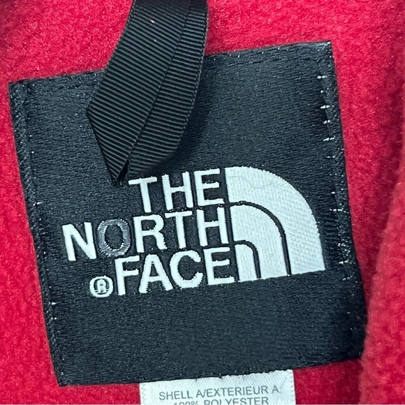 The North Face Men’s Denali Vintage Red Fleece Full Zipper Size XL - Picture 5 of 8